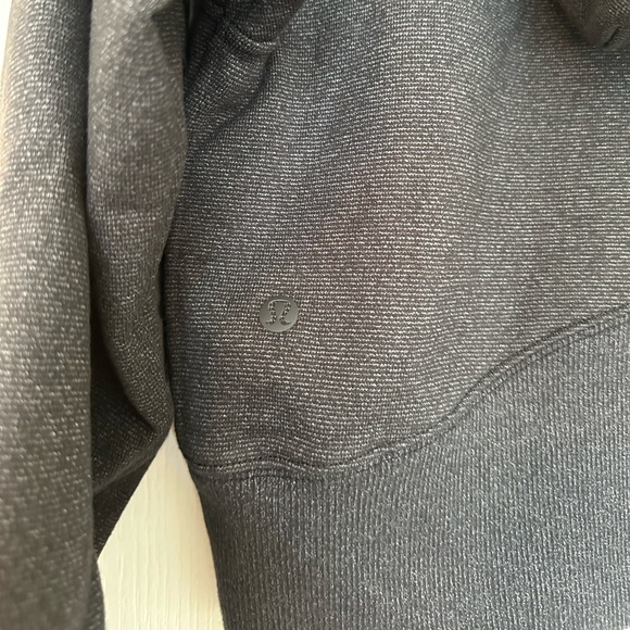 Lululemon Loungeful Cropped Hoodie *Spark - Black - Picture 11 of 12